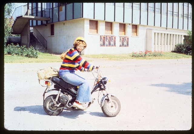 1978 Sarah U-Dijon Motorscooter